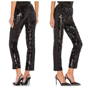NBD Dinara Cigarette Sequin Pants REVOLVE